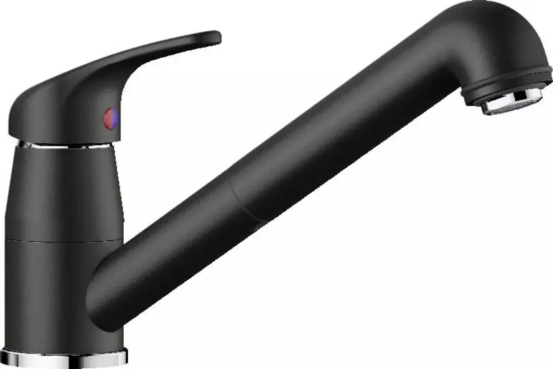 

Смеситель для кухонной мойки «Blanco» Daras-S 526234 с выдвижным изливом чёрный