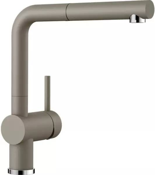 

Смеситель для кухонной мойки «Blanco» Linus-S 517621 с выдвижным изливом серо-бежевый