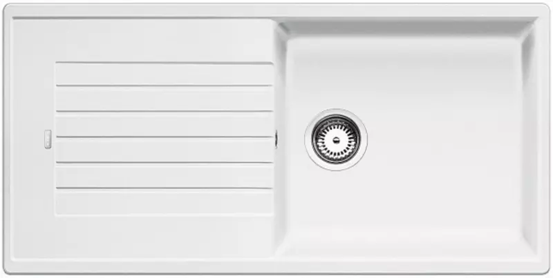 

Мойка для кухни «Blanco» Zia XL6 S 100/50 искусственный камень белый универсальная
