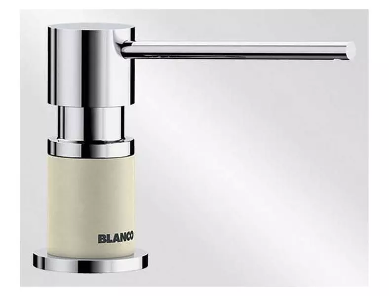 Встраиваемый дозатор для моющего средства Blanco Lato 526955 хроммягкий белый 11011₽