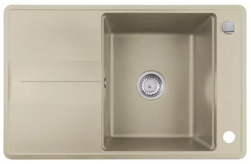 

Мойка для кухни «Teka» Estela 50 B-TQ 78/50 искусственный камень топаз металлик универсальная