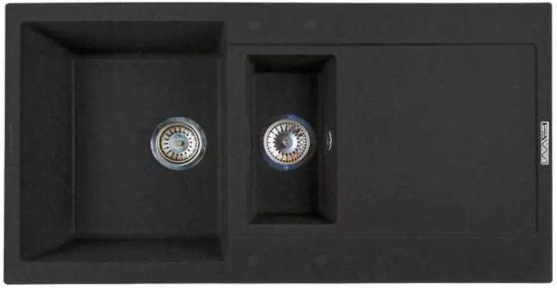 

Мойка для кухни «Lava» D5.BAS 97/50 искусственный камень basalt универсальная