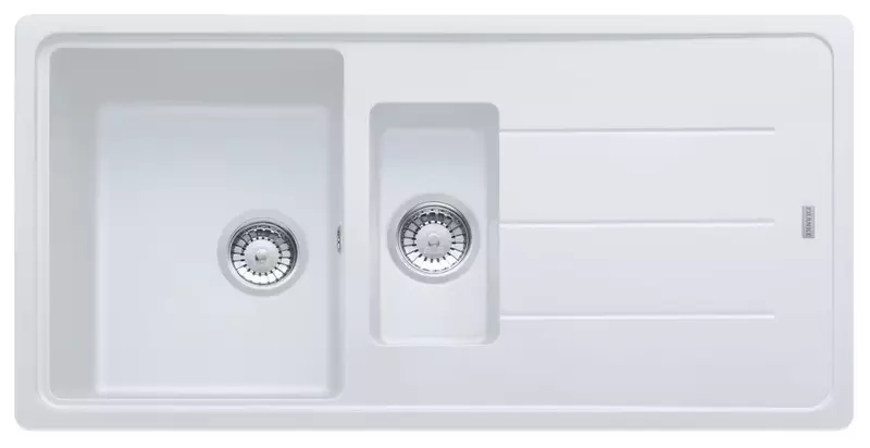 

Мойка для кухни «Franke» Basis BFG 651-97 97/50 114.0276.136 искусственный камень белый