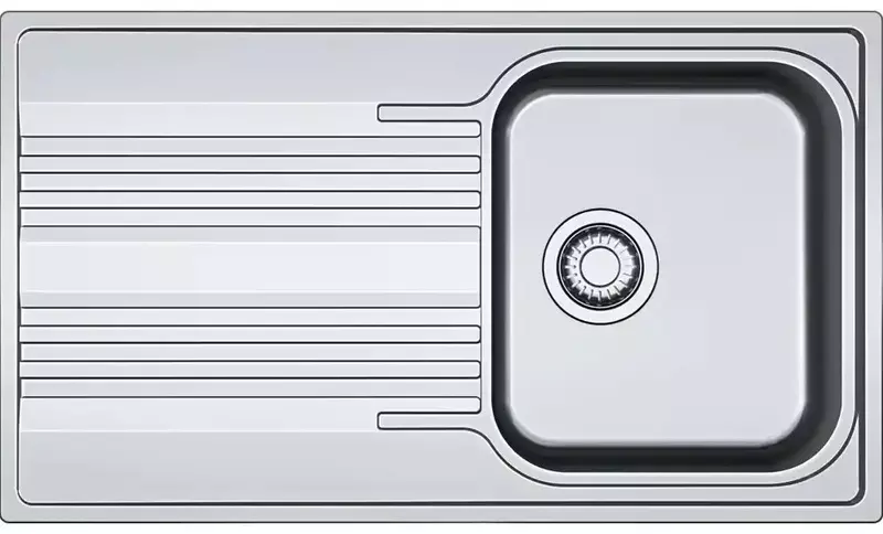 

Мойка для кухни «Franke» Smart SRX 611-86 86/50 нержавеющая сталь нержавеющая сталь универсальная