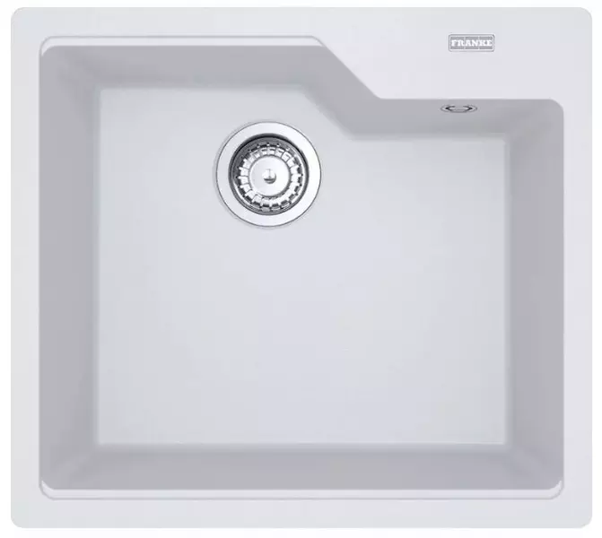 

Мойка для кухни «Franke» Urban UBG 610-56 56/50 114.0582.272 искусственный камень белый