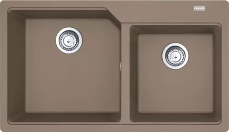 

Мойка для кухни «Franke» Urban UBG 620-86 86/50 114.0582.292 искусственный камень миндаль