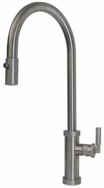 

Смеситель для кухонной мойки «Alveus» Nerina-PS CHR-BR 1132178 с выдвижным изливом хром