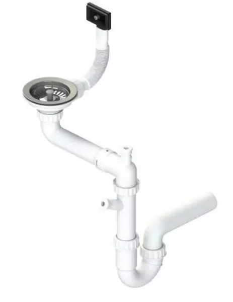 

Сифон для кухонной мойки «Alveus» 1XSP 114-PP хром