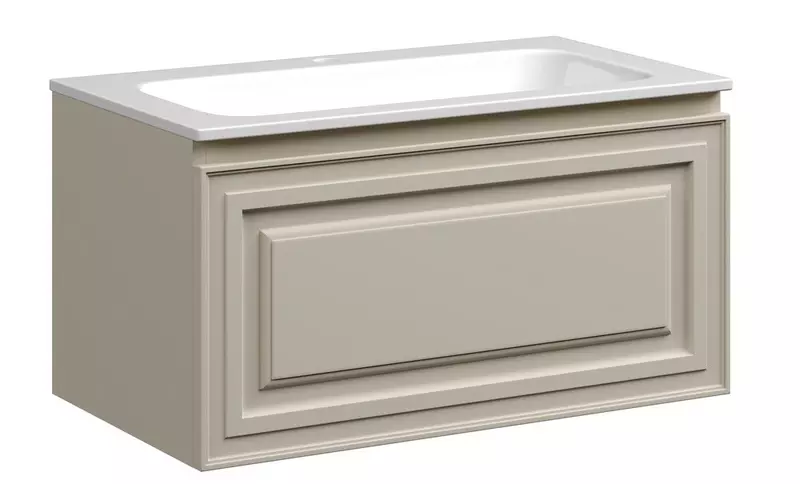 

Тумба с раковиной «Sancos» Very 79 (Element 81/46) подвесная Beige Soft