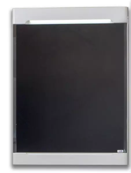 Уценка, Зеркало «Мебель-Классик» Сорренто 80 ТО с подсветкой белое (104694)