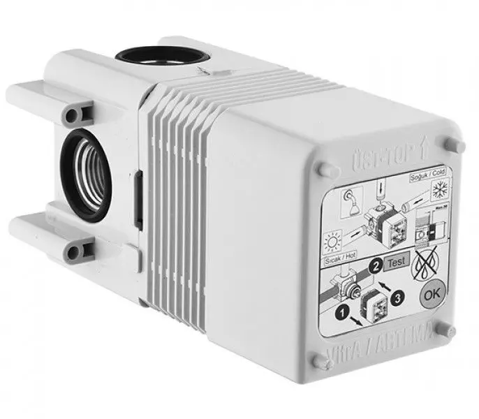 

Внутренняя часть смесителя «Vitra» A42213EXP серая