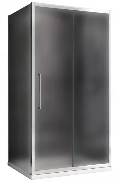 

Душевой угол-ограждение «Abber» Schwarzer Diamant AG30100MH-S50M 100/50 прямоугольный матовый/хром без поддона универсальный