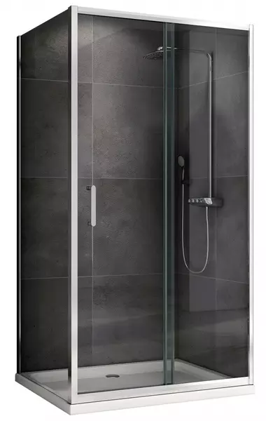 

Душевой угол-ограждение «Abber» Schwarzer Diamant AG301105-S505 110/50 прямоугольный прозрачный/хром без поддона универсальный