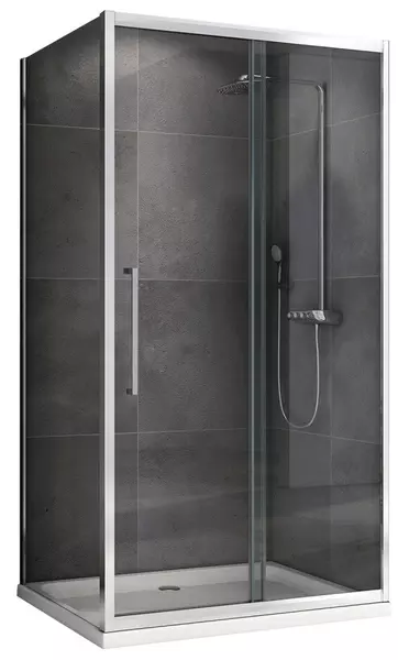 

Душевой угол-ограждение «Abber» Schwarzer Diamant AG30110H-S60 110/60 прямоугольный прозрачный/хром без поддона универсальный