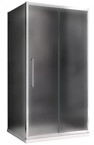 

Душевой угол-ограждение «Abber» Schwarzer Diamant AG30110MH-S50M 110/50 прямоугольный матовый/хром без поддона универсальный