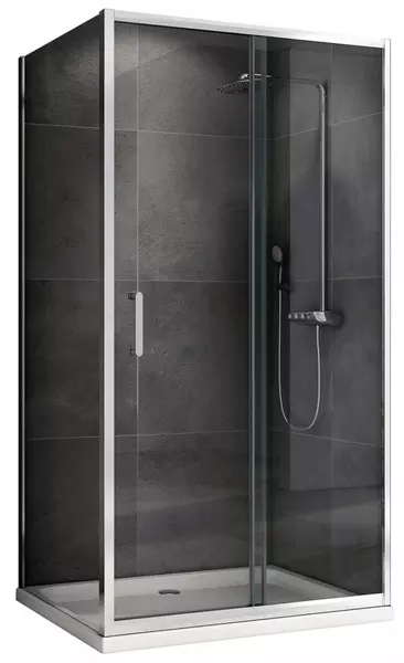 

Душевой угол-ограждение «Abber» Schwarzer Diamant AG301405-S605 140/60 прямоугольный прозрачный/хром без поддона универсальный
