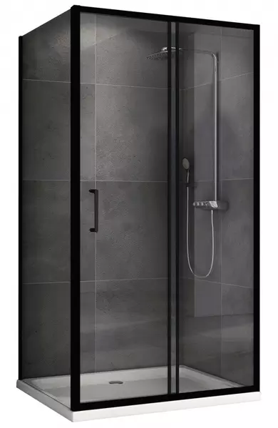 

Душевой угол-ограждение «Abber» Schwarzer Diamant AG30140B5-S50B5 140/50 прямоугольный прозрачный/чёрный без поддона