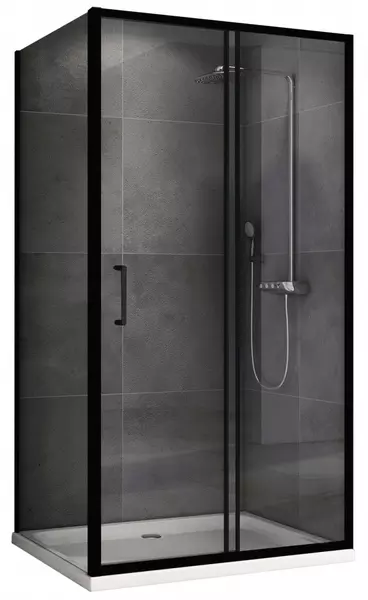

Душевой угол-ограждение «Abber» Schwarzer Diamant AG30150B5-S50B5 150/50 прямоугольный прозрачный/чёрный без поддона