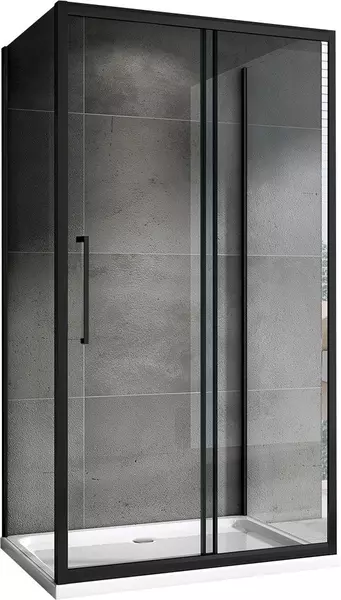 

Душевой угол-ограждение «Abber» Schwarzer Diamant AG30150BH-S60B-S60B 150/60 прямоугольный прозрачный/чёрный без поддона