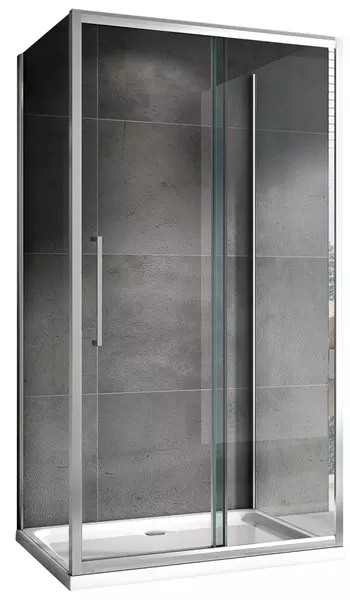 

Душевой угол-ограждение «Abber» Schwarzer Diamant AG30150H-S60-S60 150/60 прямоугольный прозрачный/хром без поддона