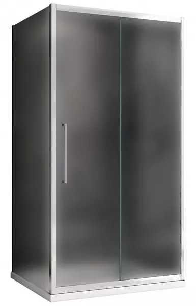 

Душевой угол-ограждение «Abber» Schwarzer Diamant AG30150MH-S50M 150/50 прямоугольный матовый/хром без поддона универсальный