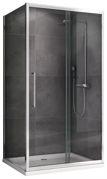 

Душевой угол-ограждение «Abber» Schwarzer Diamant AG30160H-S60 160/60 прямоугольный прозрачный/хром без поддона универсальный