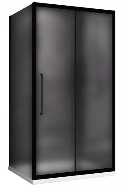

Душевой угол-ограждение «Abber» Schwarzer Diamant AG30170BMH-S90BM 170/90 прямоугольный матовый/чёрный без поддона