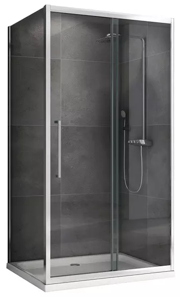 

Душевой угол-ограждение «Abber» Schwarzer Diamant AG30170H-S60 170/60 прямоугольный прозрачный/хром без поддона универсальный