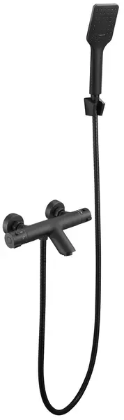 

Смеситель для ванны «ESKO» Termo TRM3054Black с термостатом чёрный матовый
