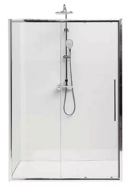 

Душевая дверь «Deto» FC 120-140 Chrome 140/195 прозрачный/хром