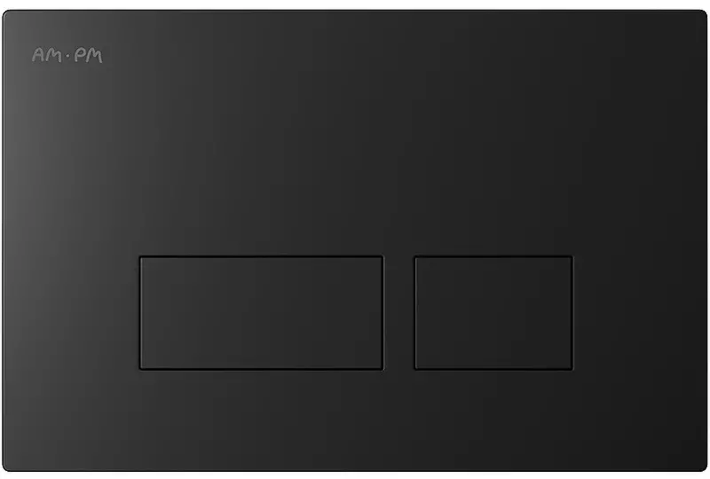 

Кнопка смыва пневматическая «AM.PM Plus» Pro S Plus I0470B38 пластик черный матовый