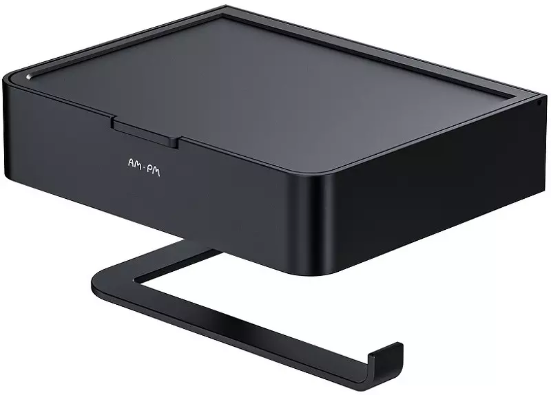 

Держатель для туалетной бумаги «AM.PM Plus» Inspire V2.0 Plus A50A3415B22 на стену чёрный матовый