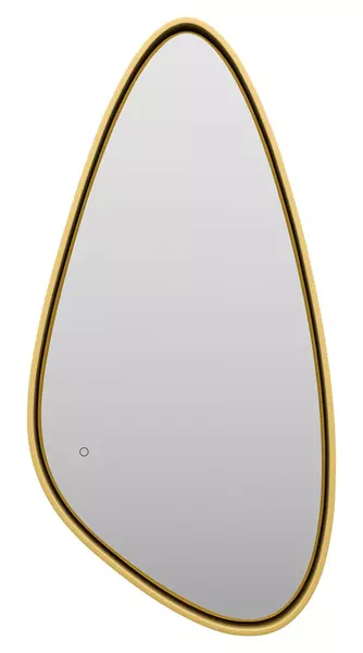 

Зеркало «Brevita» Venus 60/120 капля с подсветкой золото