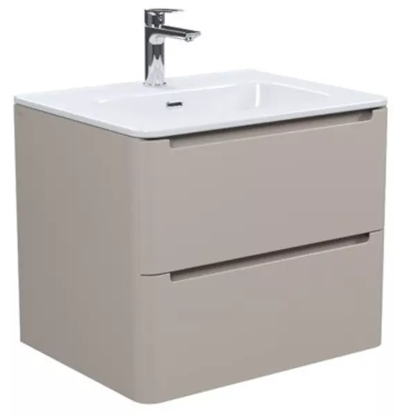 

Тумба с раковиной «Iddis» Edifice 60 (Optima Home 60/47) подвесная капучино