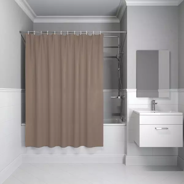 

Штора для ванной «Iddis» Basic BL03P24i11 240/200 коричневая