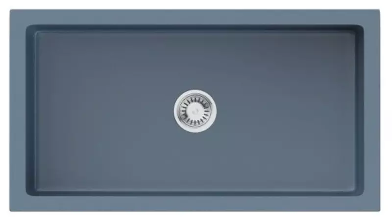 

Мойка для кухни «Omoikiri» Mikura 83-SB 84/46 Natceramic smoky blue