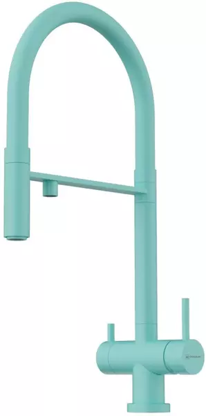 

Смеситель для кухни с подключением к фильтру «Omoikiri» Kanto AZ azur blue