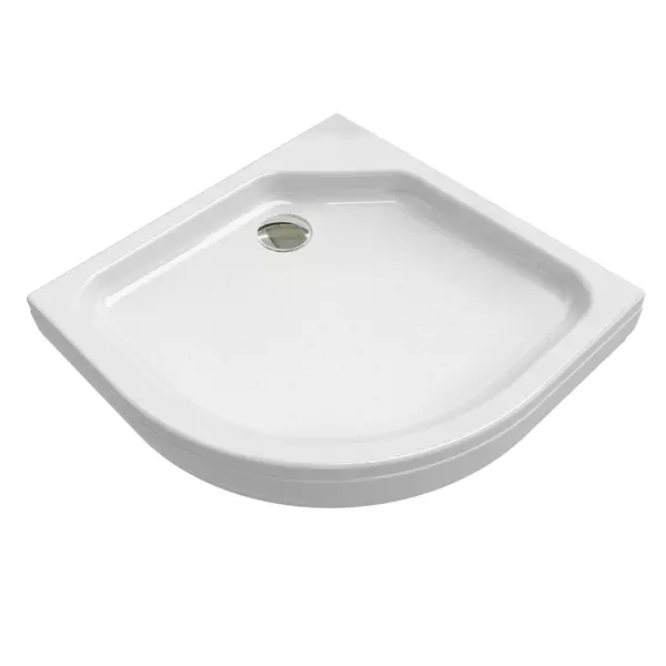 Душевой поддон Niagara Nova 1001001RUS 100100 низкий акриловый четверть круга белый с сифоном 10500₽