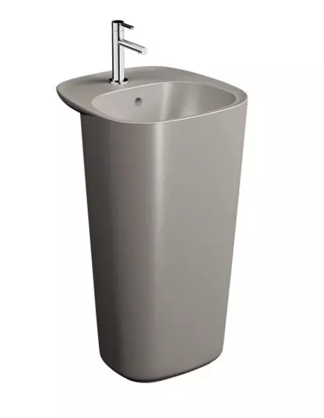 

Раковина «Vitra» Plural 50/52 фарфоровая бежевая матовая
