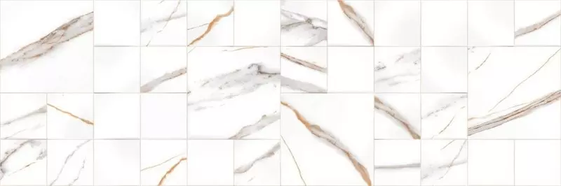 

Настенный декор «Primavera» Signorina 02 Matt. 90x30 carving DC15-02 gold