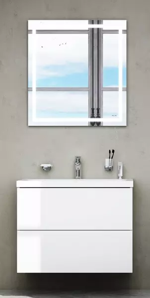 Мебель для ванной подвесная «AM.PM Plus» Gem Plus 75 белый глянец