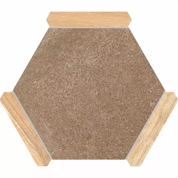 

Напольная плитка «Monopole» Sacramento Matt. 22x25 71241 marron pino