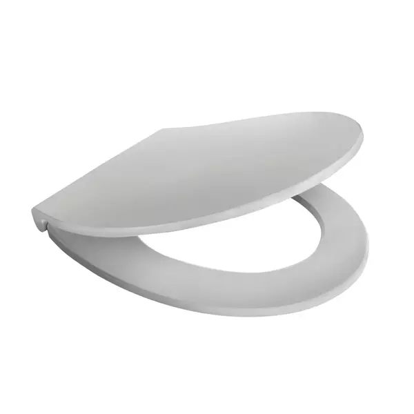 Сиденье для унитаза «Berges Wasserhaus» Patti Slim SO 013103 антибактериальное покрытие, ультратонкое дюропласт с микролифтом белое