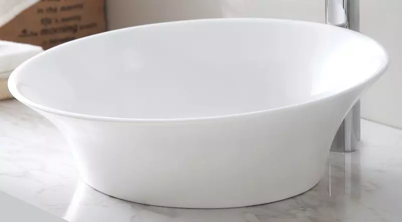 

Раковина «Abber» Stein AS2607 46/46 искусственный камень белая матовая