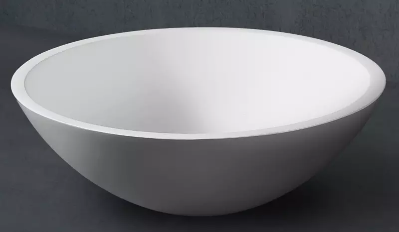 

Раковина «Abber» Stein AS2608 40/40 искусственный камень белая матовая
