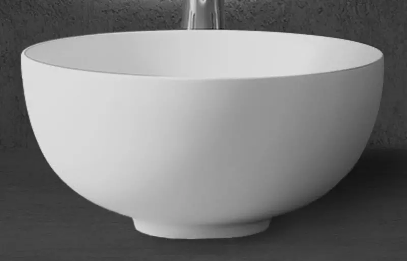 

Раковина «Abber» Stein AS2617 40/40 искусственный камень белая матовая