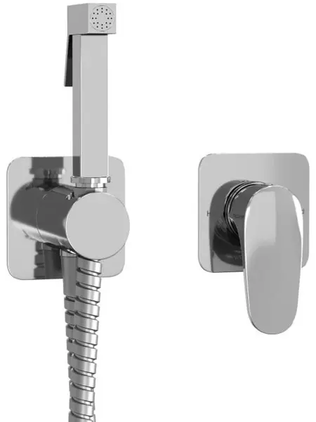 

Смеситель с гигиеническим душем «WasserKRAFT» Weida A3151.271.057.136 хром