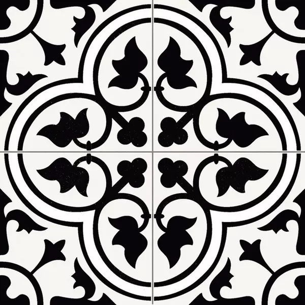 

Напольная плитка «Prissmacer» Dover Matt. 45x45 00000016813 black