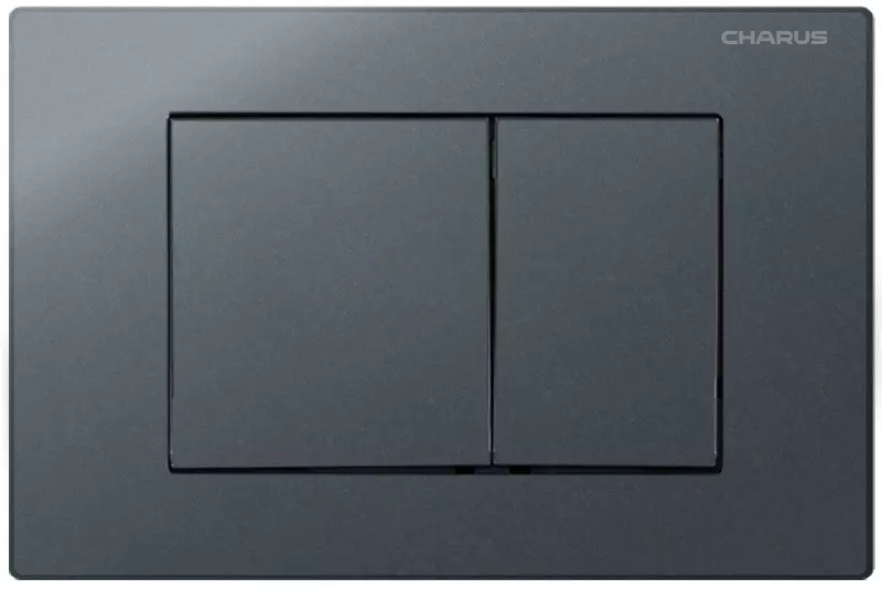 

Кнопка смыва «Charus» Minimalista FP.310.GRP.01 графит