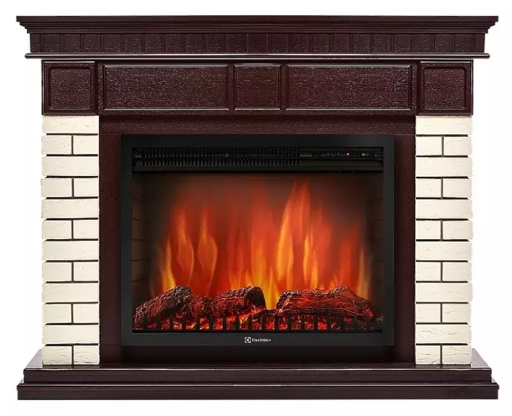 

Портал «Firelight» Bricks 30U кирпич бежевый/темный дуб